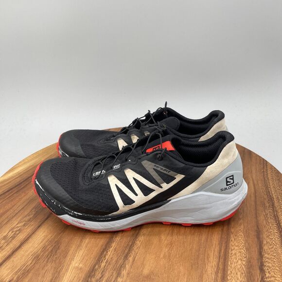 Salomon Sense Ride 4 Shoes Mens Size 7.5 Black Trail Running Hiking Sneakers main image 7